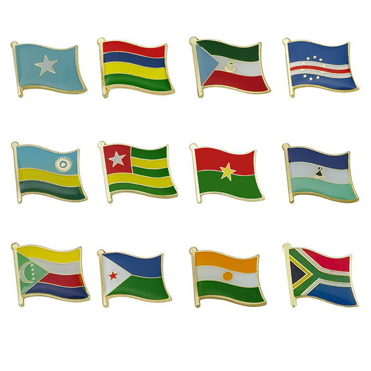 African National Flag  Lapel Pin | Single Sale Country Flag Brooch Badge