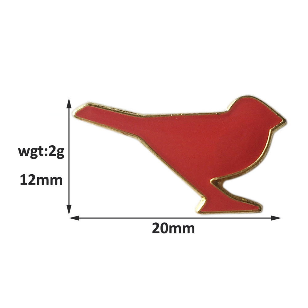 Wildlife Animal Tiger Lapel Pin | Owl, Bee, Dove, Puffin, Cardinal Bird, Brooch