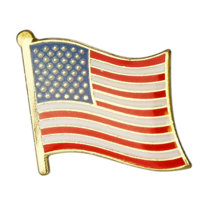 North America & Caribbean Flag Lapel Pin | 16mm Metal Country Badge Brooch
