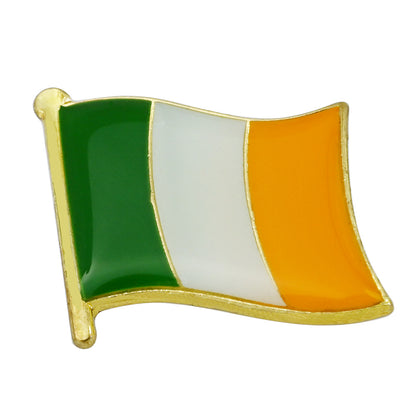 EU Member State Flag Enamel Pin Collection - European Union Country Lapel Pins | Gold-Plated Brooch for Bags & Jackets