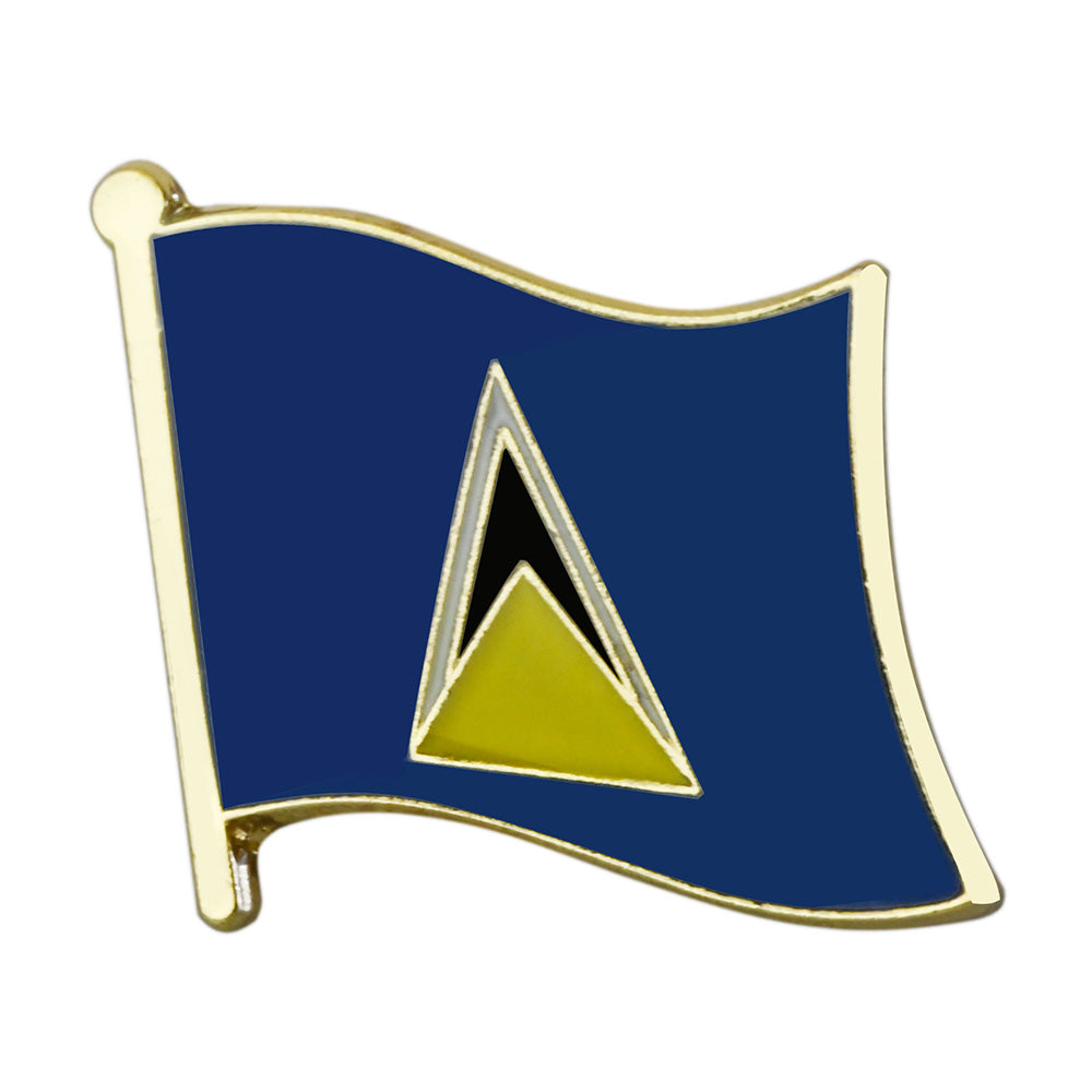 North America & Caribbean Flag Lapel Pin | 16mm Metal Country Badge Brooch