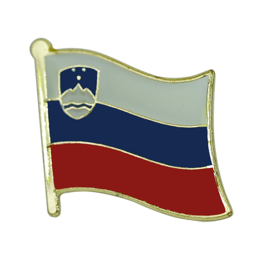EU Member State Flag Enamel Pin Collection - European Union Country Lapel Pins | Gold-Plated Brooch for Bags & Jackets