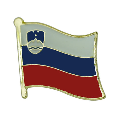 EU Member State Flag Enamel Pin Collection - European Union Country Lapel Pins | Gold-Plated Brooch for Bags & Jackets