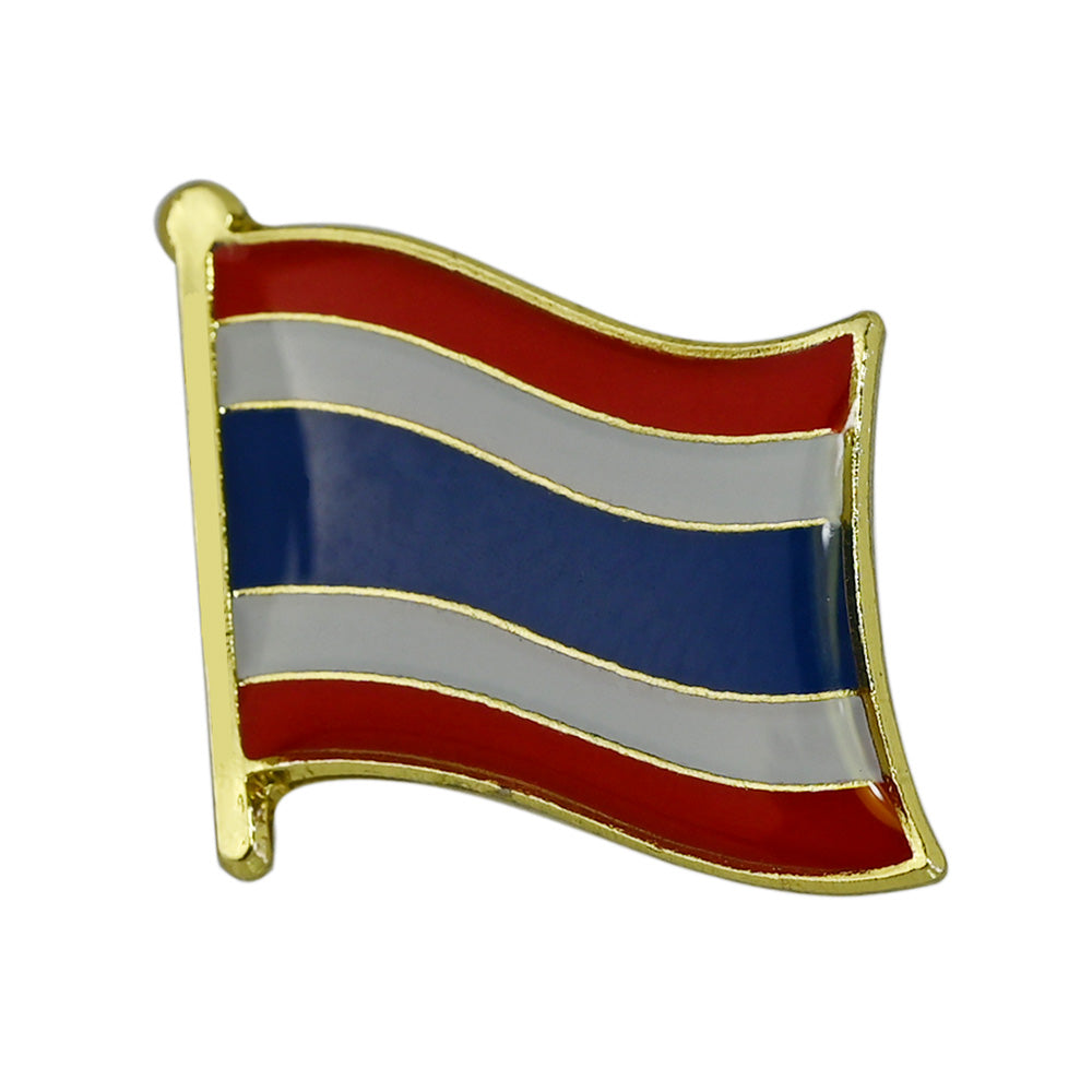 Asian Country Waving Flag  Lapel Pin | Single Sale National Flag Brooch Badge