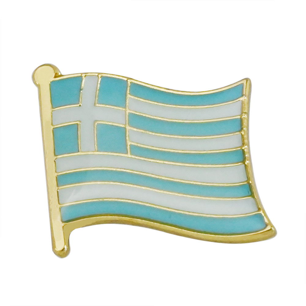 EU Member State Flag Enamel Pin Collection - European Union Country Lapel Pins | Gold-Plated Brooch for Bags & Jackets