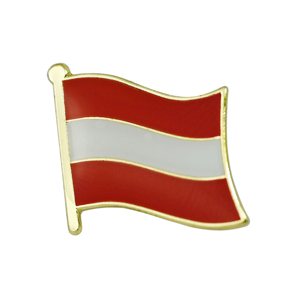 EU Member State Flag Enamel Pin Collection - European Union Country Lapel Pins | Gold-Plated Brooch for Bags & Jackets