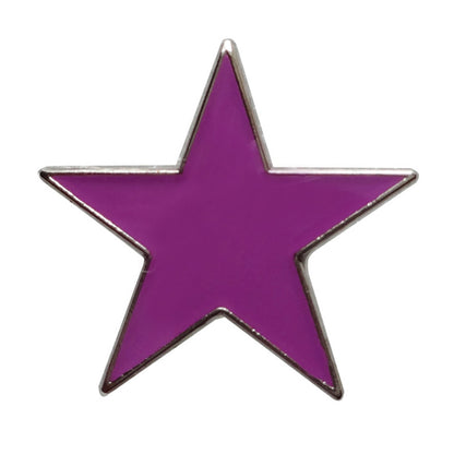 Colorful Star Metal Lapel Pin Badge Gifts
