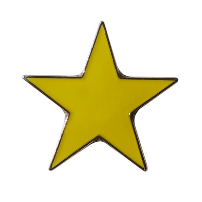 Colorful Star Metal Lapel Pin Badge Gifts