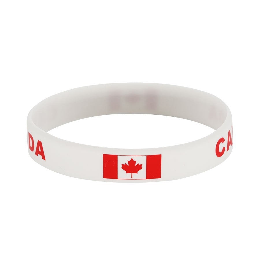 2026 Soccer Fan National Flag Silicone Bracelet USA Mexico Canada Cheering Wristband