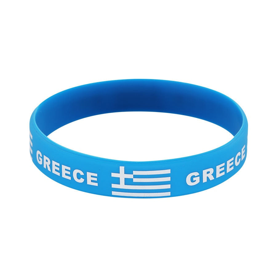 2026 Soccer Fan National Flag Silicone Bracelet USA Mexico Canada Cheering Wristband
