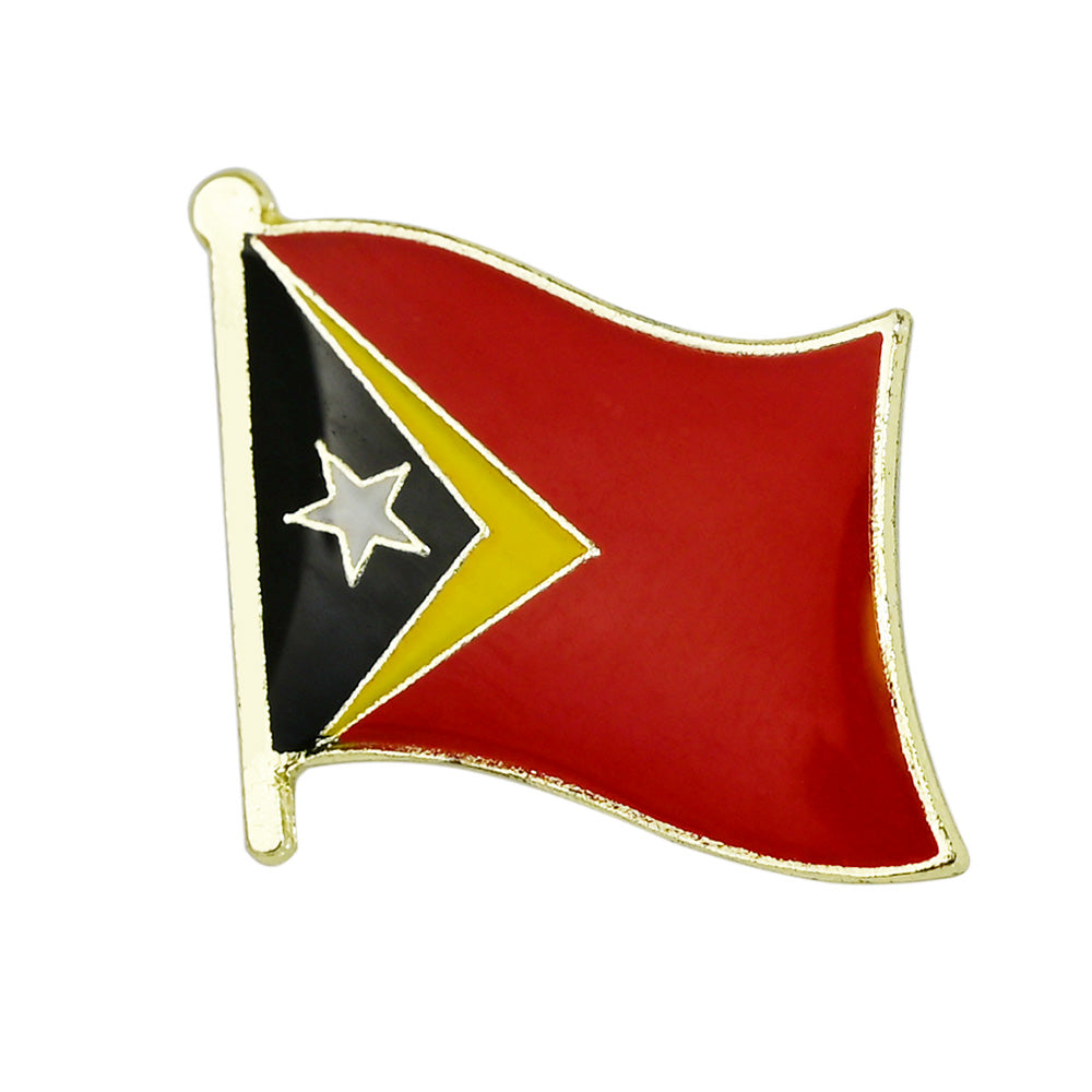 Asian Country Waving Flag  Lapel Pin | Single Sale National Flag Brooch Badge