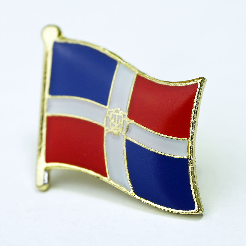 North America & Caribbean Flag Lapel Pin | 16mm Metal Country Badge Brooch