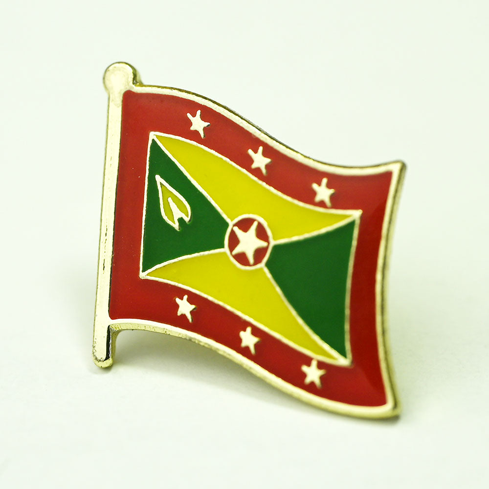 North America & Caribbean Flag Lapel Pin | 16mm Metal Country Badge Brooch