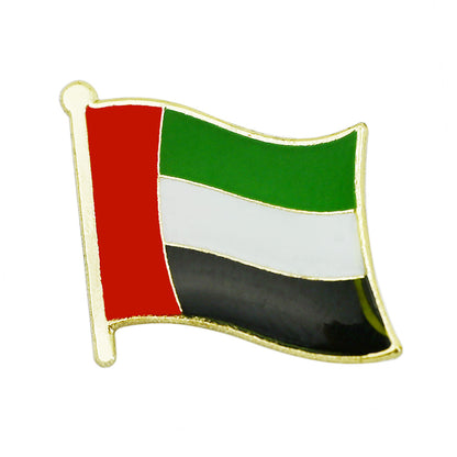 Asian Country Waving Flag  Lapel Pin | Single Sale National Flag Brooch Badge