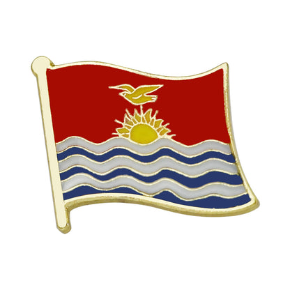Oceania Countries Flag Metal Lapel Pin | Individual Country Flag Brooch Badge