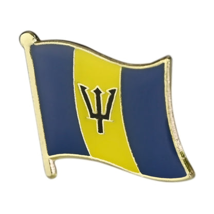 North America & Caribbean Flag Lapel Pin | 16mm Metal Country Badge Brooch