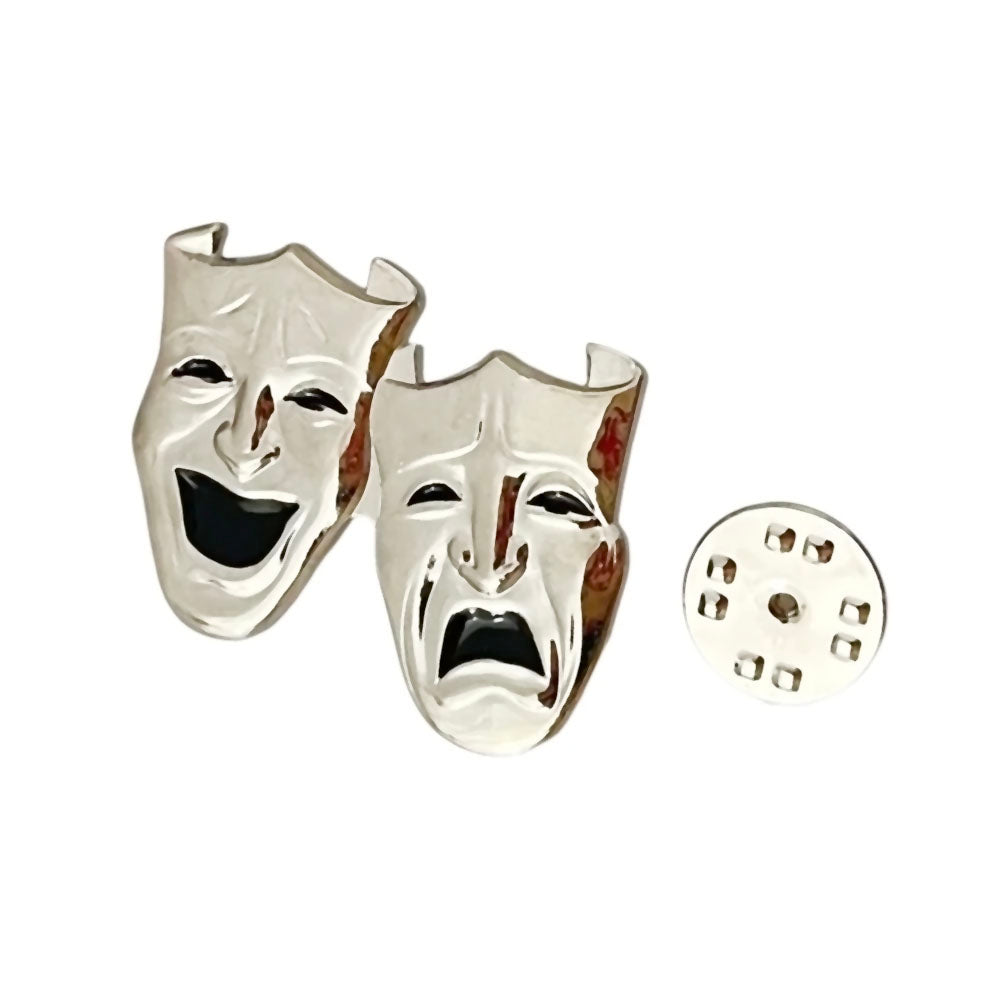 Lapel Pin | Nurse, Theater Mask, Religious Angel, NHS Poppy, Rainbow Pride & Black Rose Brooch