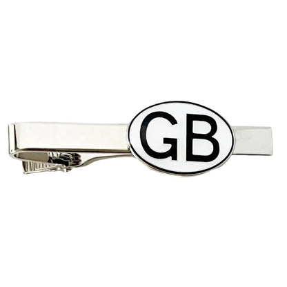 Country Flag Tie Clips Gold Plated Metal Necktie Bar Clips
