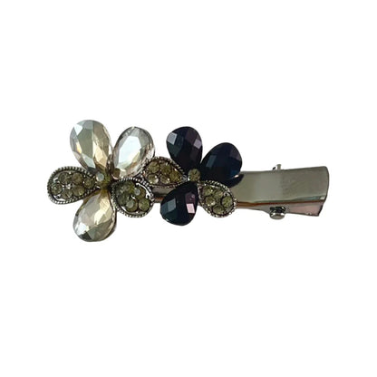 Elegant Rhinestone Pearl Hair Clips For Women