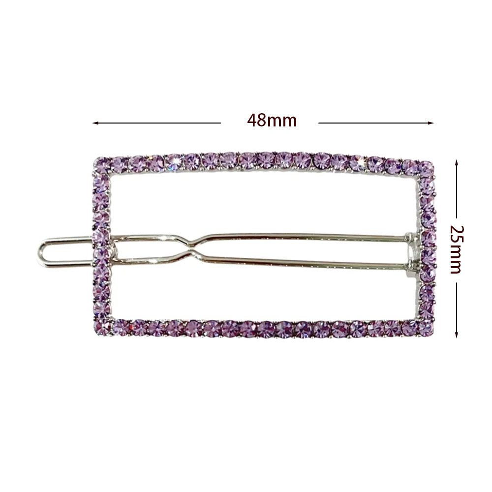 Elegant Rhinestone Pearl Hair Clips For Women