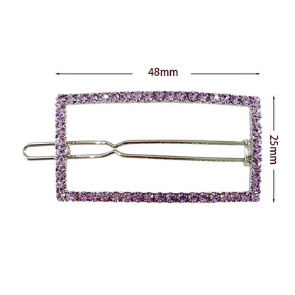 Elegant Rhinestone Pearl Hair Clips For Women