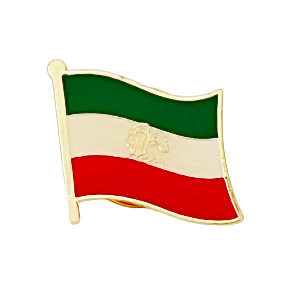 16mm Iran Flag Lapel Pin-12 Piece A lot