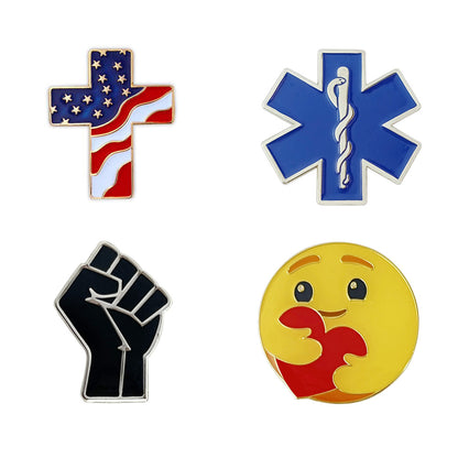 Symbol Enamel Lapel Pins Brooches