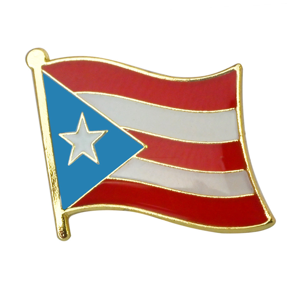 North America & Caribbean Flag Lapel Pin | 16mm Metal Country Badge Brooch