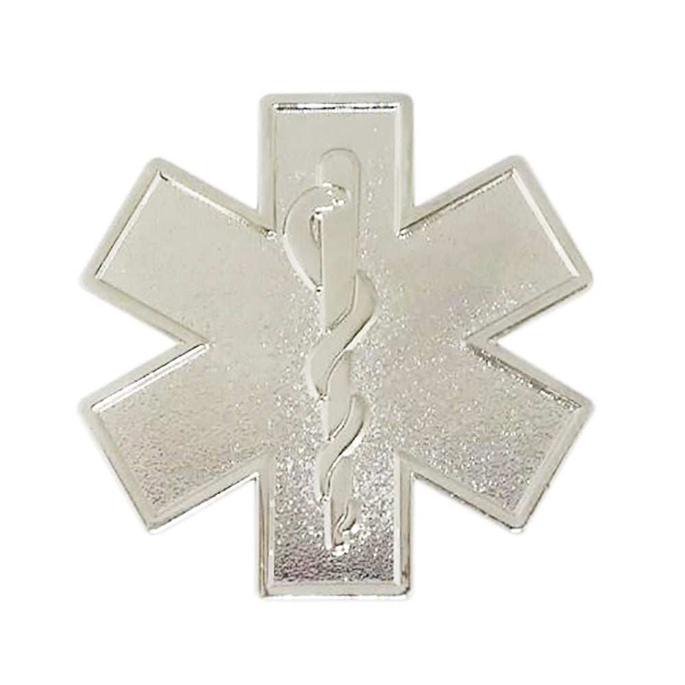 Star of Life EMS Enamel Lapel Pin - Multi-Color Medical Badge for Paramedics, EMTs & Nurses