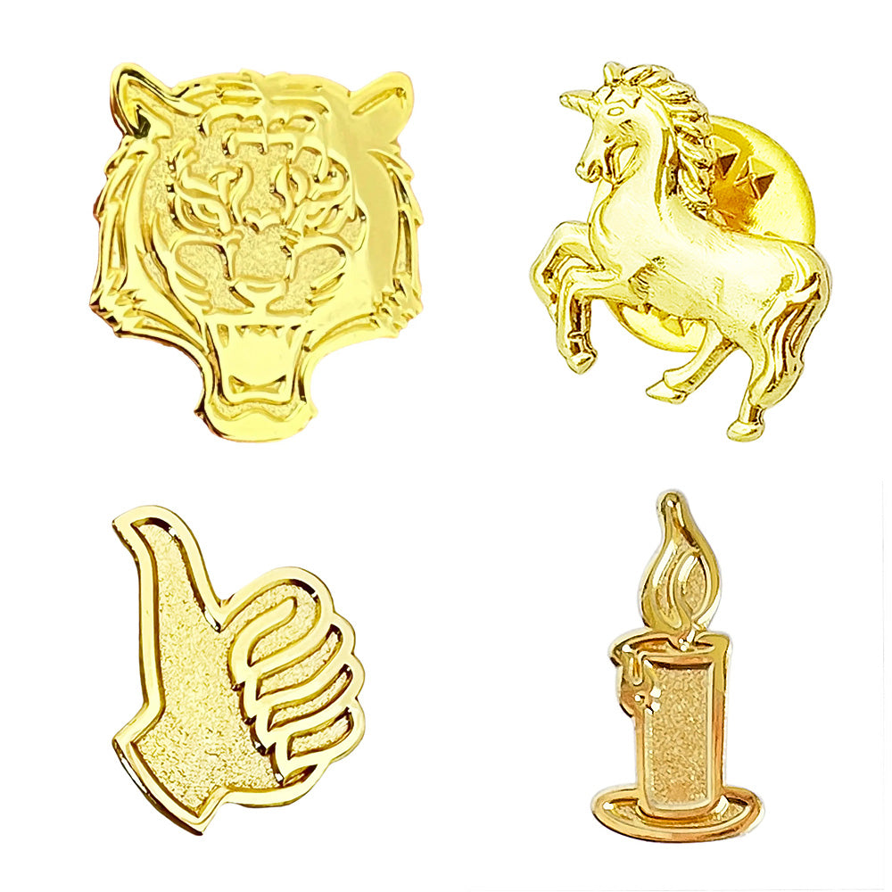 Wildlife Animal Tiger Lapel Pin | Owl, Bee, Dove, Puffin, Cardinal Bird, Brooch