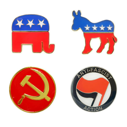 Symbol Enamel Lapel Pins Brooches