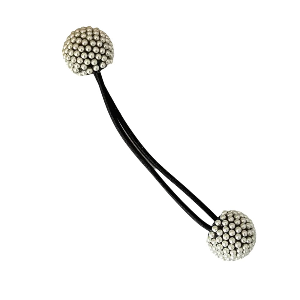 Minimal Charm Hair Ties for Women | Neutral Daily Ponytail Bands