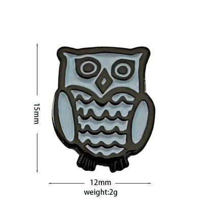 Wildlife Animal Tiger Lapel Pin | Owl, Bee, Dove, Puffin, Cardinal Bird, Brooch